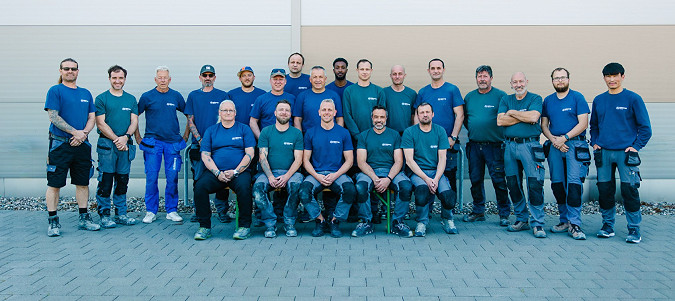Team Montage Lüftung